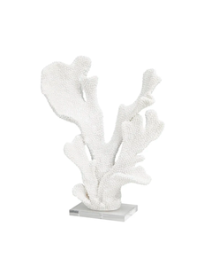 WHITE POLYSTONE CORAL